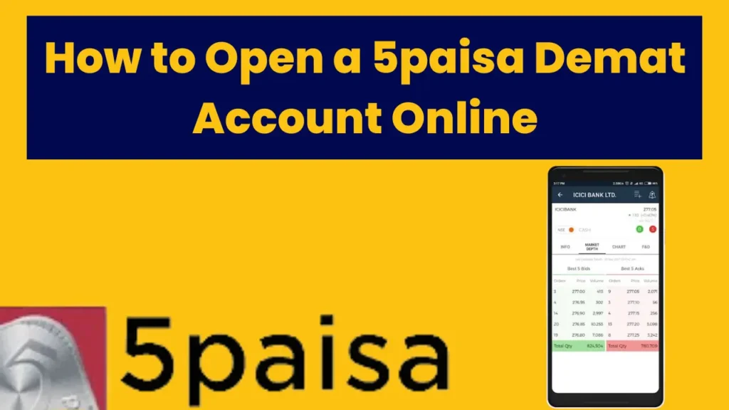 How to Open a 5paisa Demat Account Online